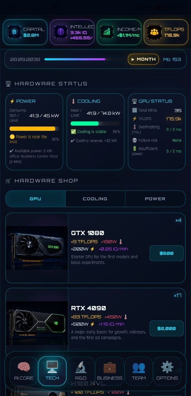 Neural Empire gameplay screenshot